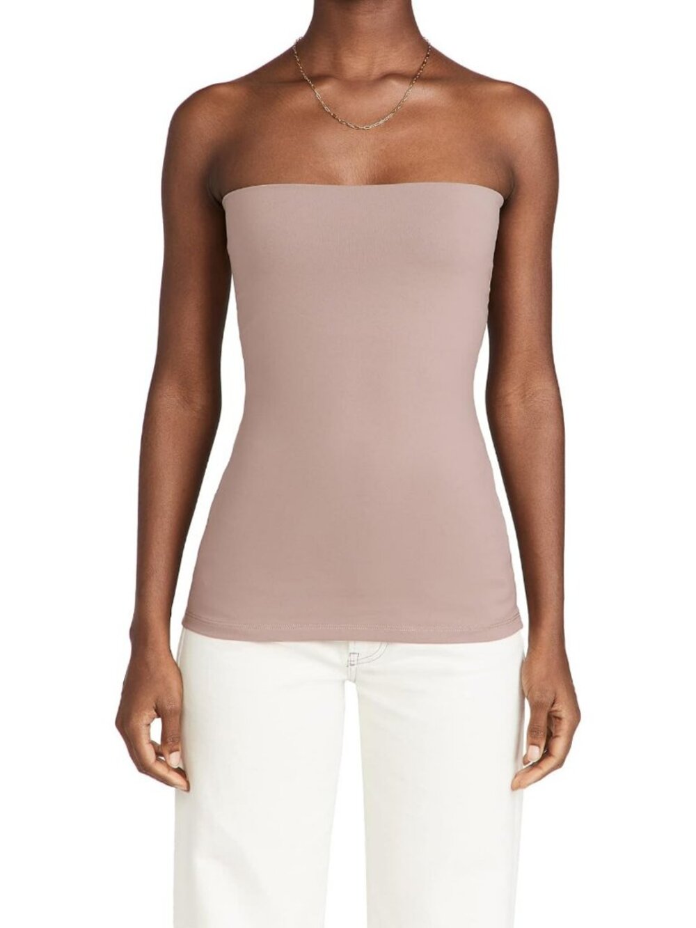 Stylish Women's Tube Top Dress - 9" Length, Perfect for Summer & Beach Wear